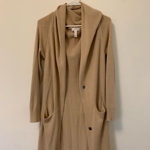 Nordstrom camel cardigan